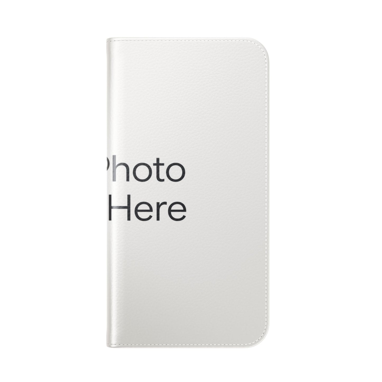 Custom Photo Flip Case — Personalized Wallet Phone Cover with Card Slots