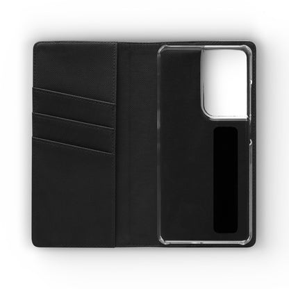 Custom Photo Flip Case — Personalized Wallet Phone Cover with Card Slots