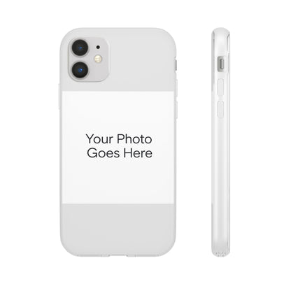 Custom Photo Phone Case — Slim Clear Flexible iPhone/Android Cover