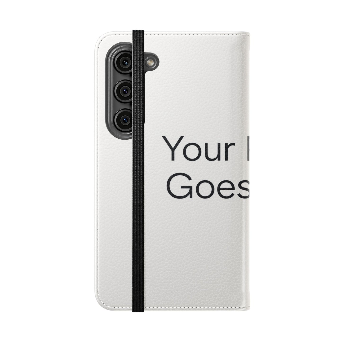 Custom Photo Flip Case — Personalized Wallet Phone Cover with Card Slots