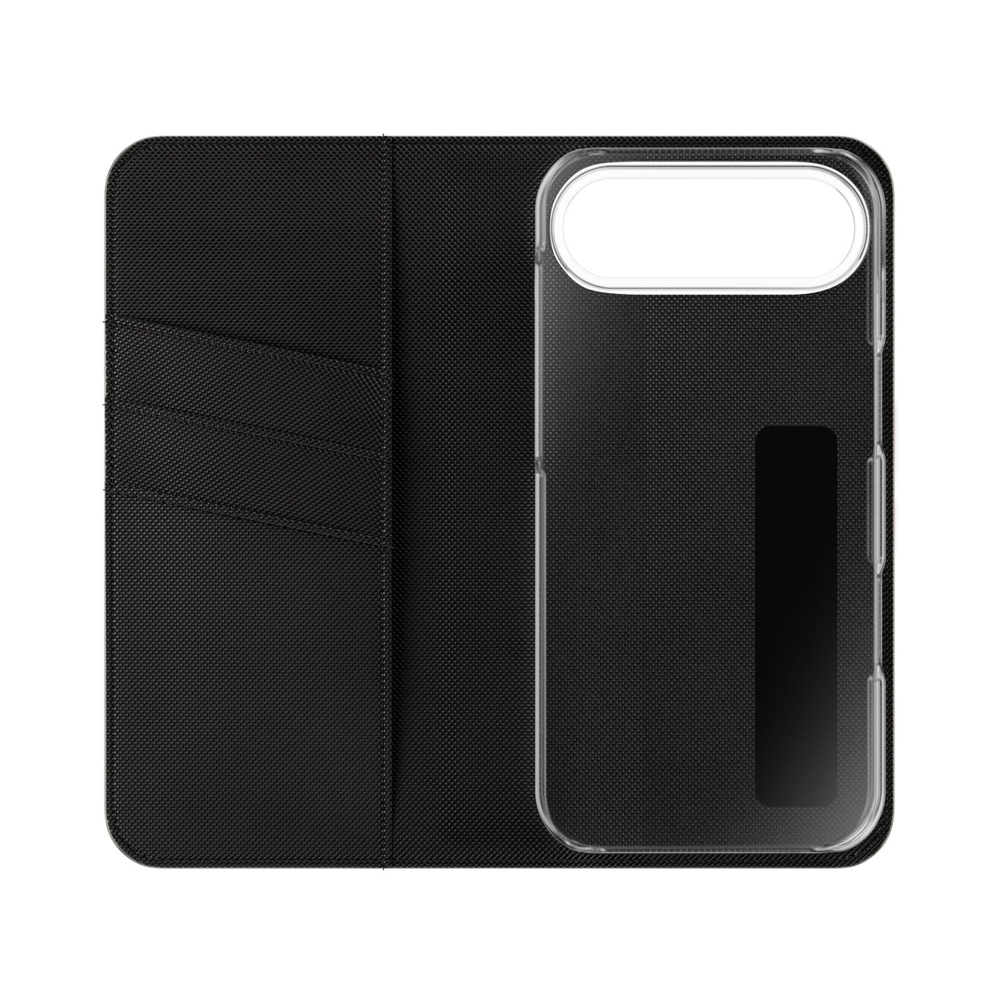 Custom Photo Flip Case — Personalized Wallet Phone Cover with Card Slots