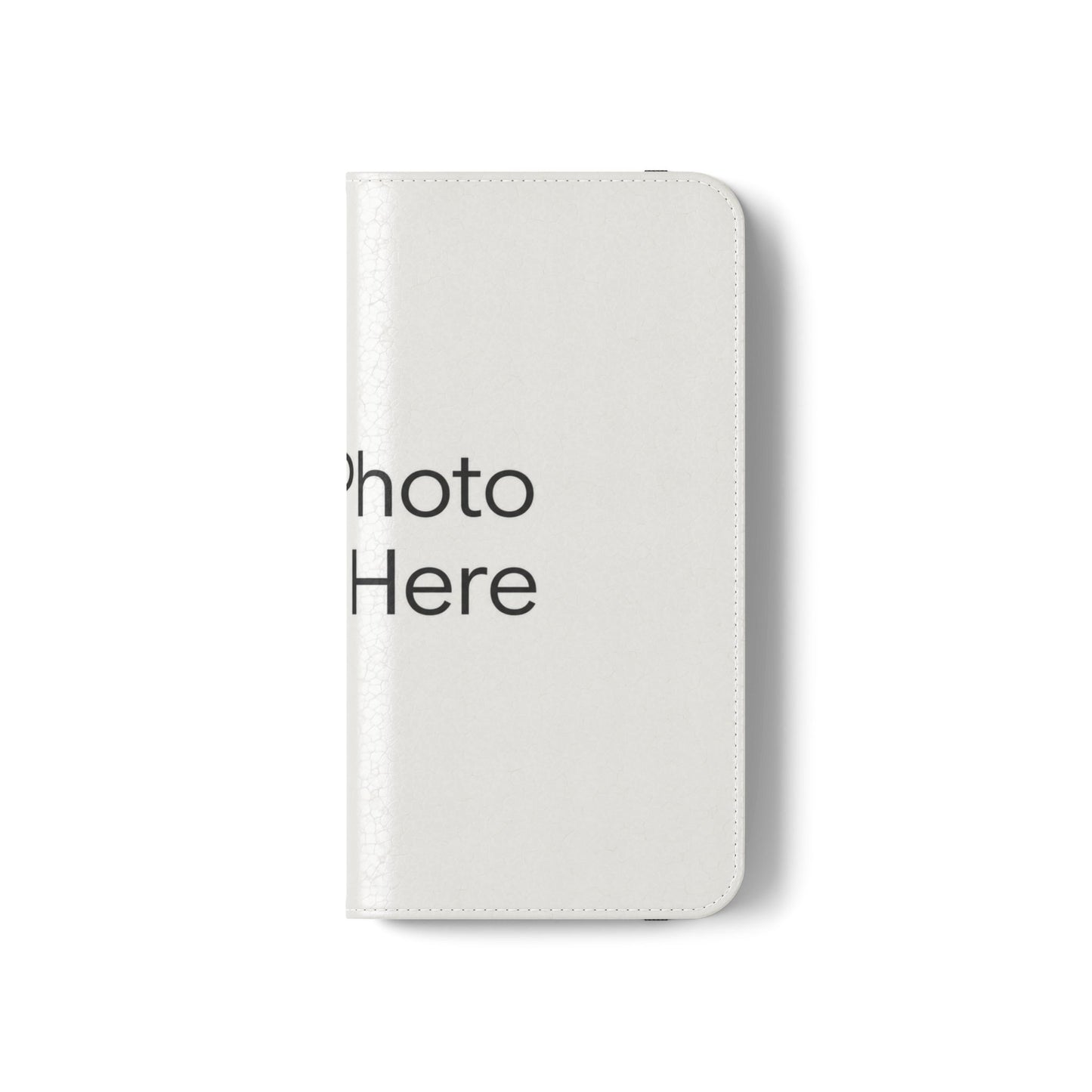 Custom Photo Flip Case — Personalized Wallet Phone Cover with Card Slots