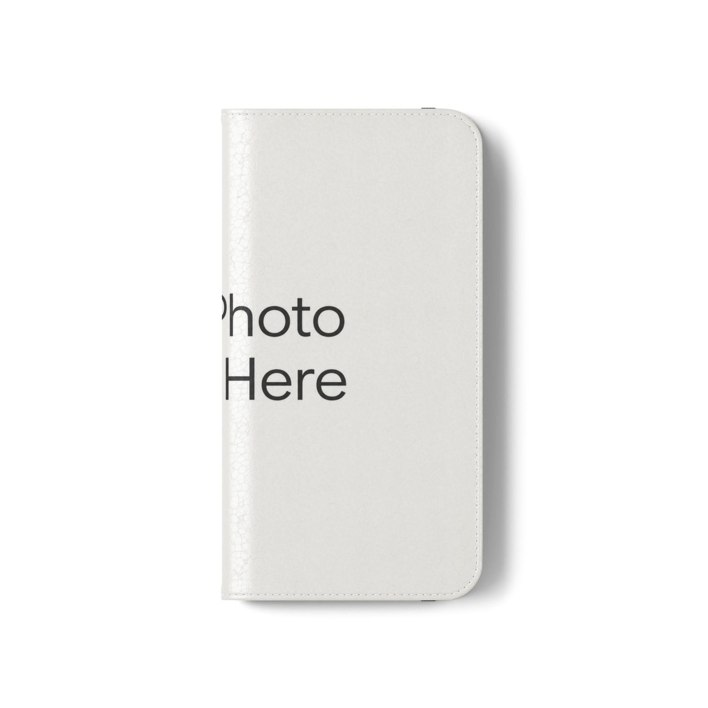 Custom Photo Flip Case — Personalized Wallet Phone Cover with Card Slots