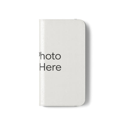 Custom Photo Flip Case — Personalized Wallet Phone Cover with Card Slots