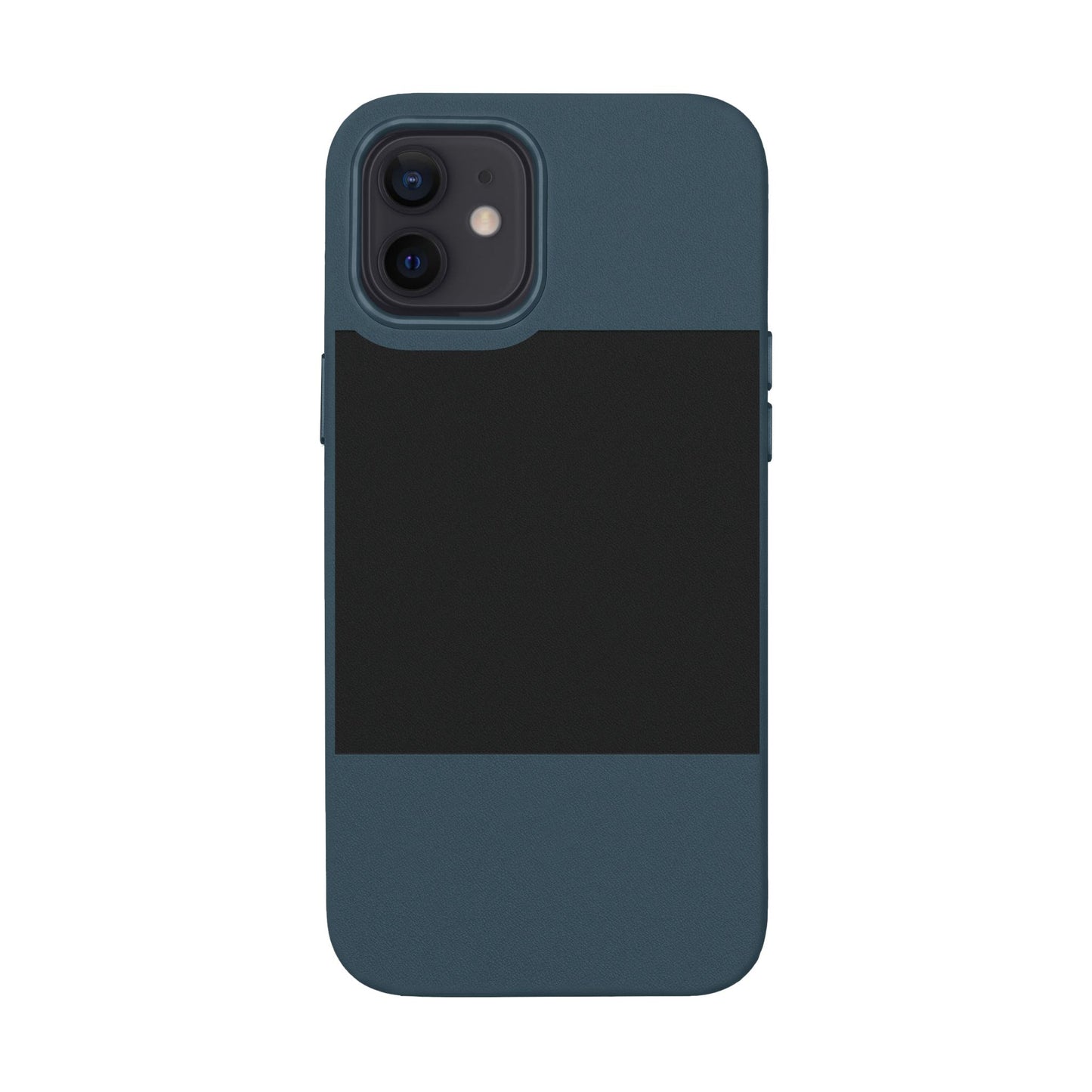 Engraved PU Leather Phone Case — Personalized Minimalist Protective Cover