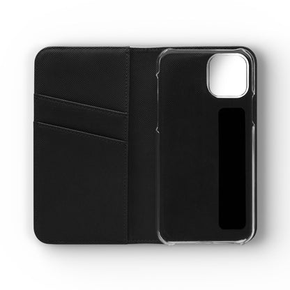 Custom Photo Flip Case — Personalized Wallet Phone Cover with Card Slots