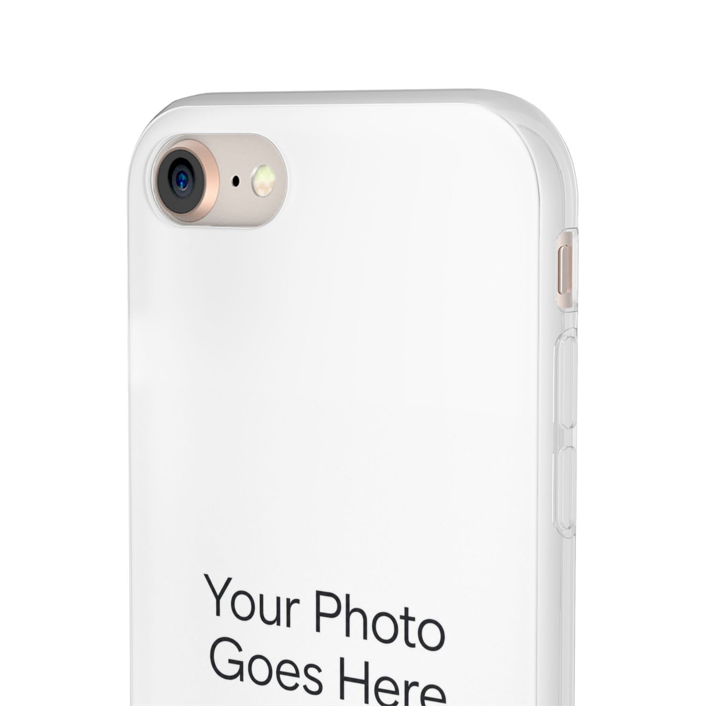 Custom Photo Phone Case — Slim Clear Flexible iPhone/Android Cover