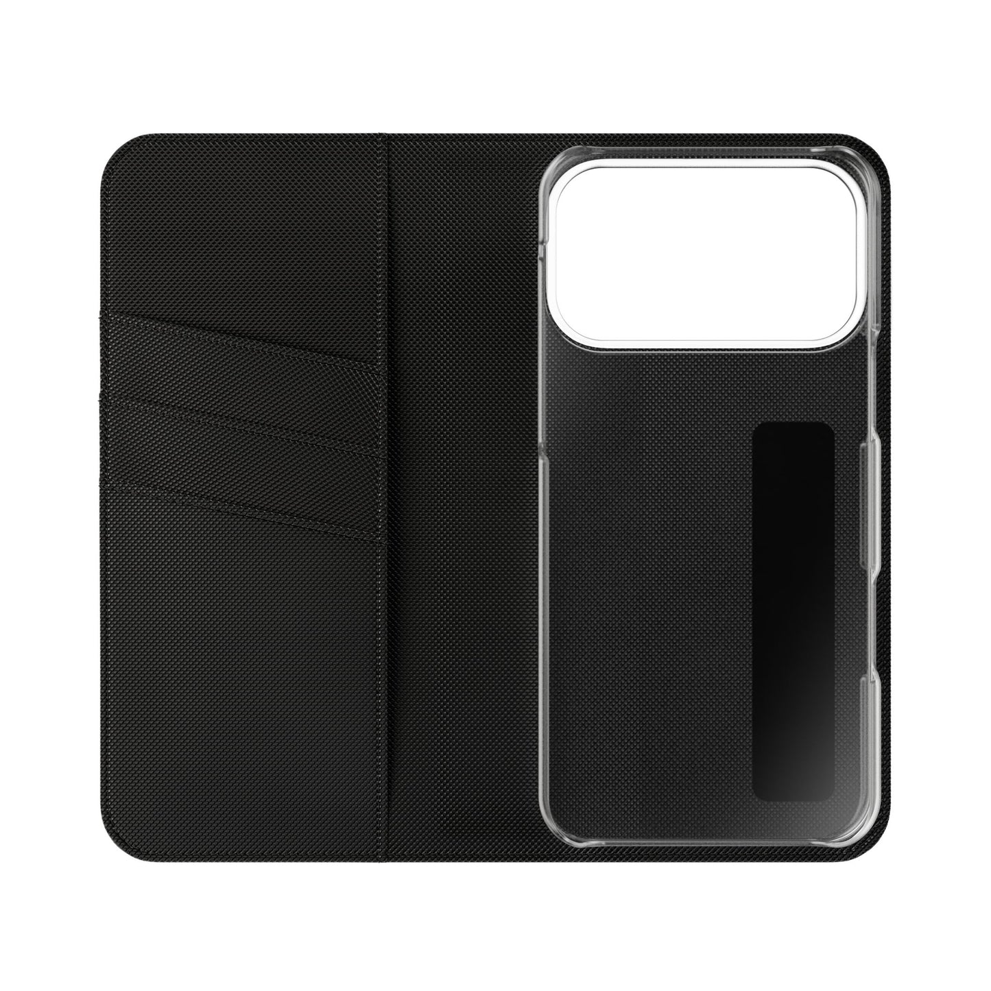 Custom Photo Flip Case — Personalized Wallet Phone Cover with Card Slots