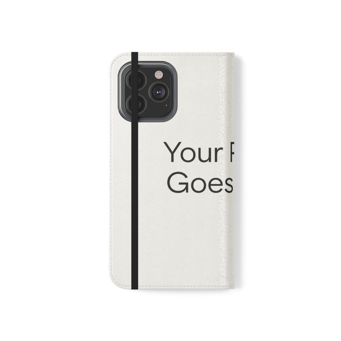 Custom Photo Flip Case — Personalized Wallet Phone Cover with Card Slots