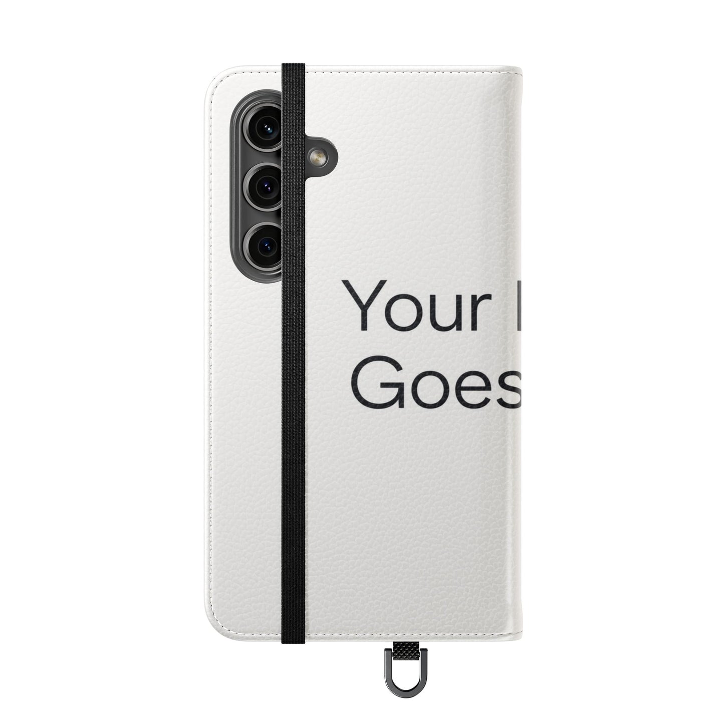 Custom Photo Flip Case — Personalized Wallet Phone Cover with Card Slots