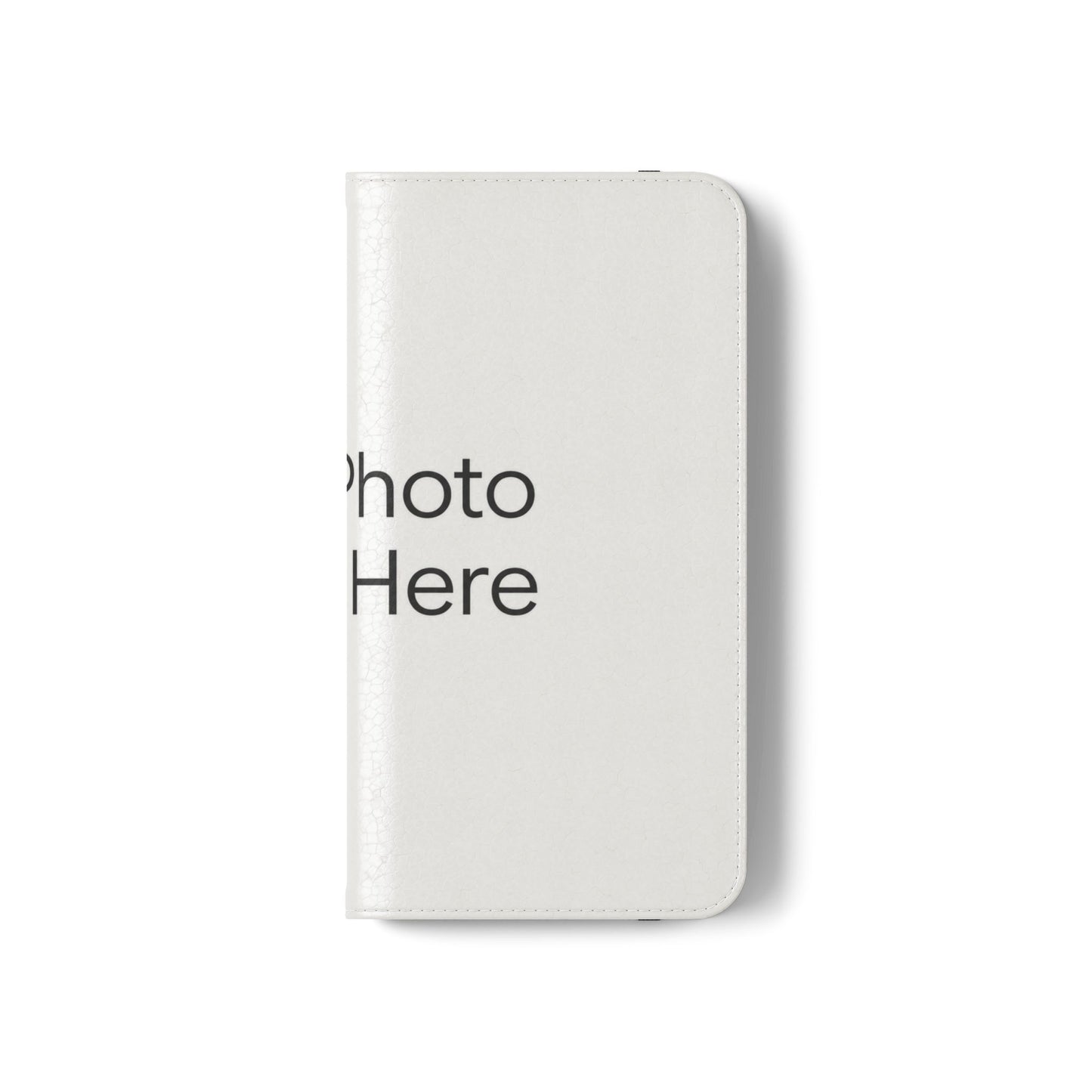 Custom Photo Flip Case — Personalized Wallet Phone Cover with Card Slots