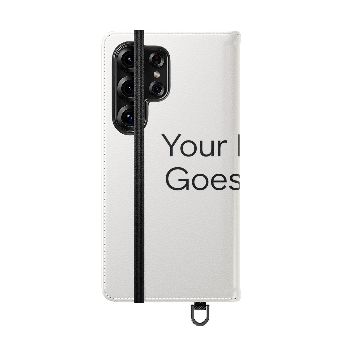 Custom Photo Flip Case — Personalized Wallet Phone Cover with Card Slots