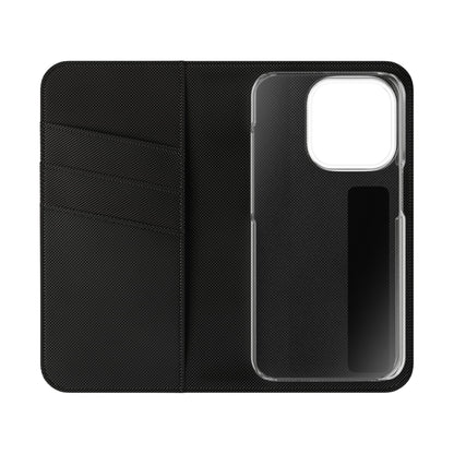 Custom Photo Flip Case — Personalized Wallet Phone Cover with Card Slots