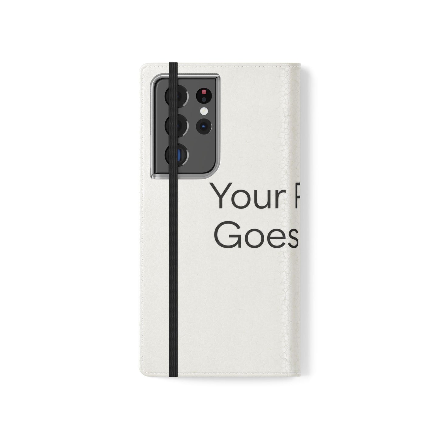Custom Photo Flip Case — Personalized Wallet Phone Cover with Card Slots
