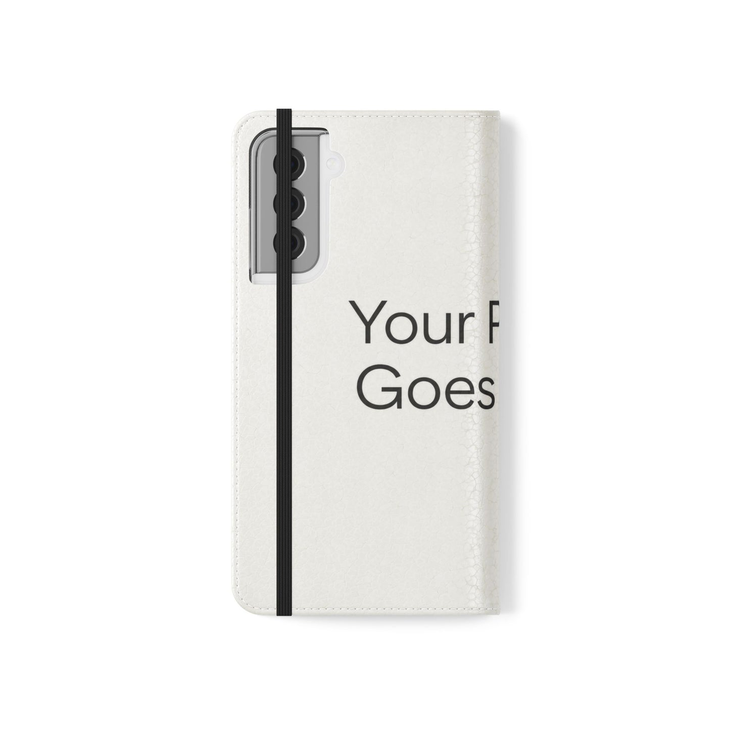Custom Photo Flip Case — Personalized Wallet Phone Cover with Card Slots
