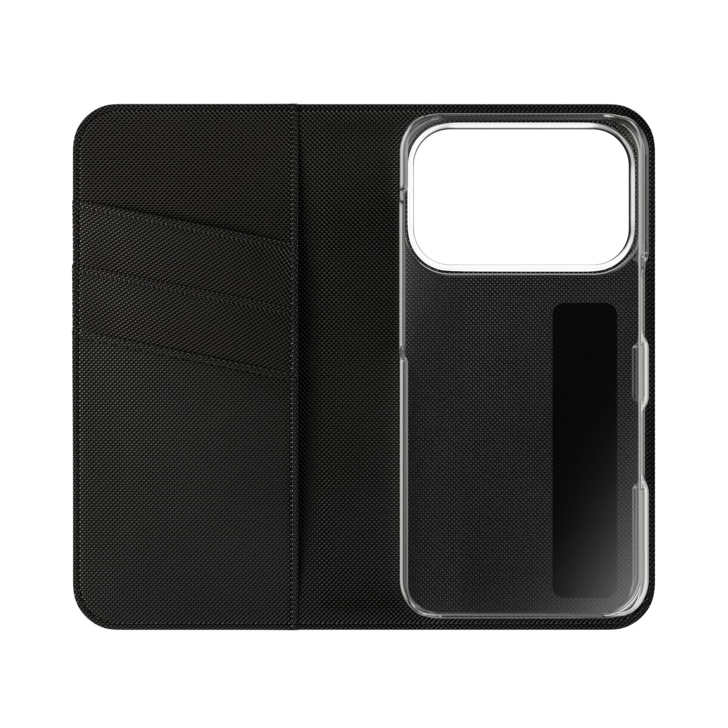 Custom Photo Flip Case — Personalized Wallet Phone Cover with Card Slots