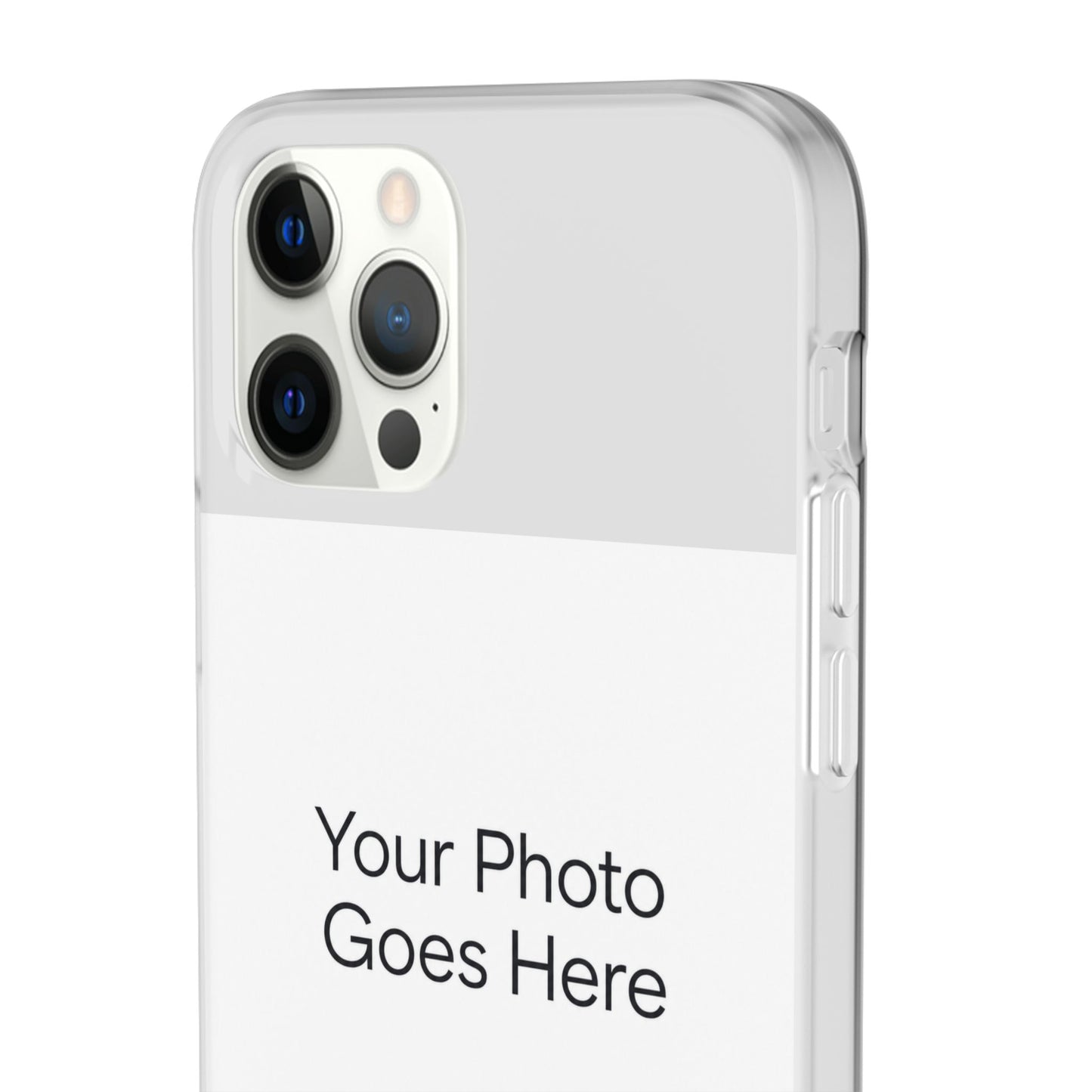 Custom Photo Phone Case — Slim Clear Flexible iPhone/Android Cover