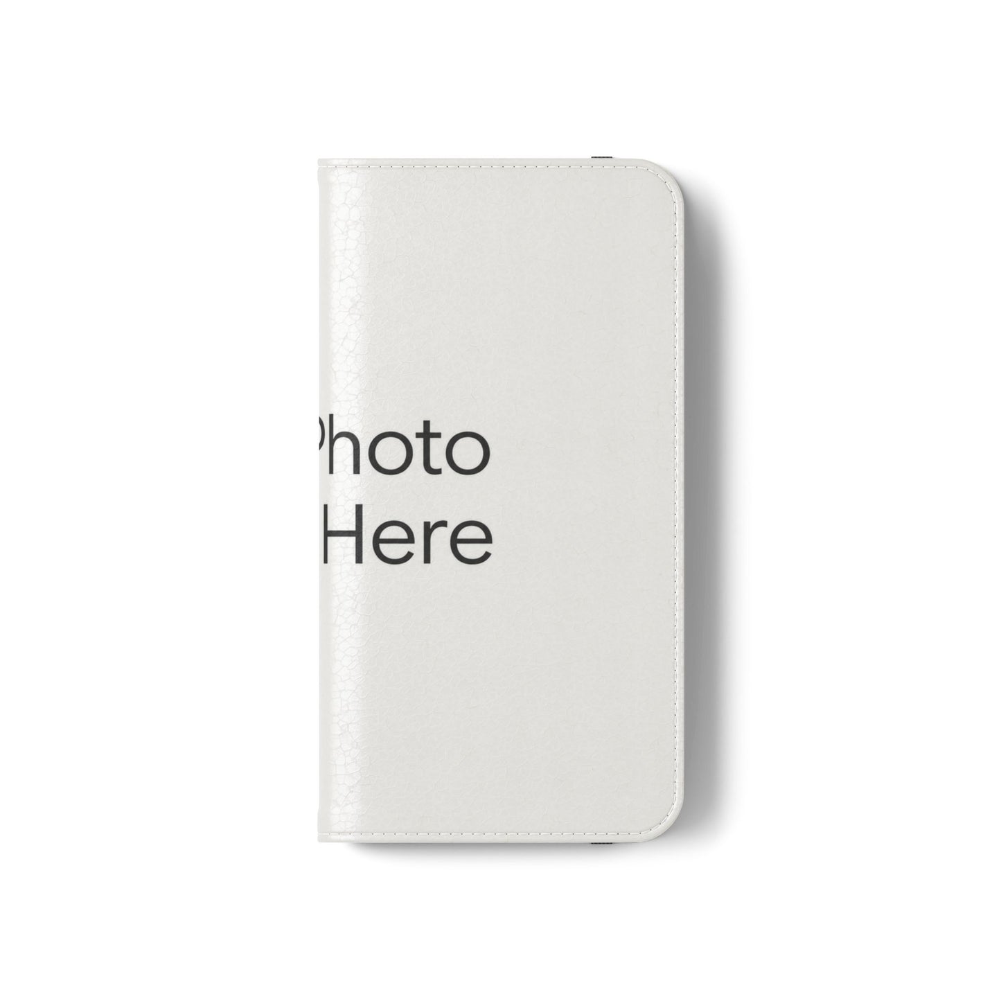 Custom Photo Flip Case — Personalized Wallet Phone Cover with Card Slots
