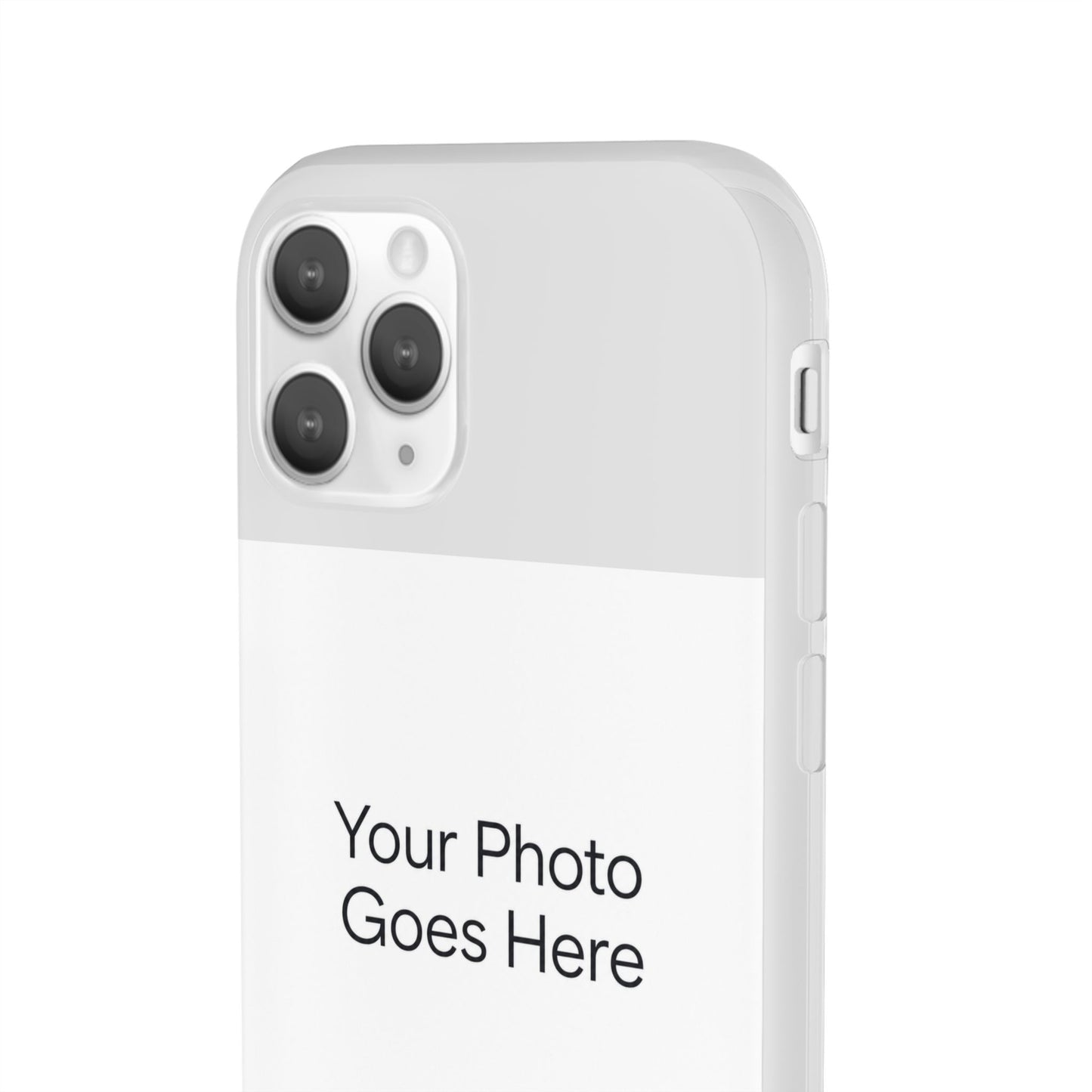 Custom Photo Phone Case — Slim Clear Flexible iPhone/Android Cover
