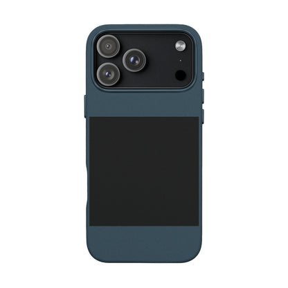 Engraved PU Leather Phone Case — Personalized Minimalist Protective Cover