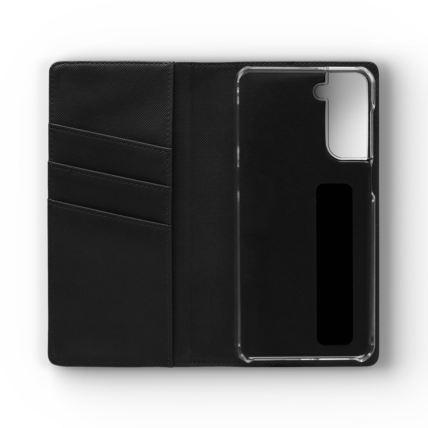 Custom Photo Flip Case — Personalized Wallet Phone Cover with Card Slots