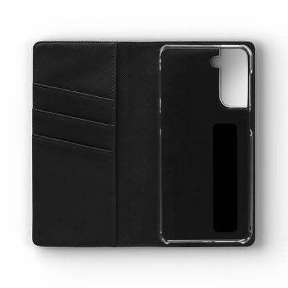 Custom Photo Flip Case — Personalized Wallet Phone Cover with Card Slots