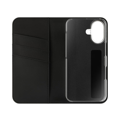 Custom Photo Flip Case — Personalized Wallet Phone Cover with Card Slots