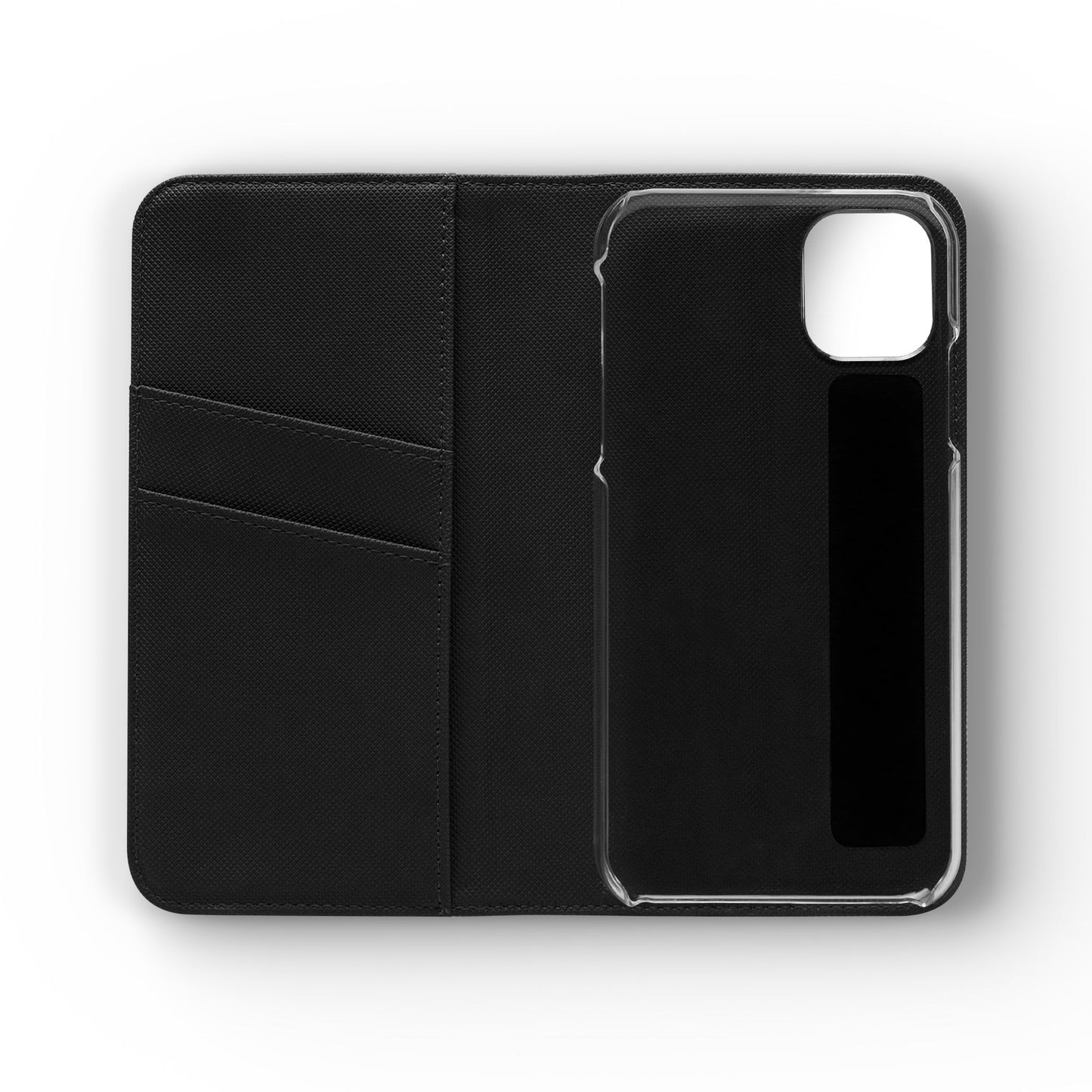 Custom Photo Flip Case — Personalized Wallet Phone Cover with Card Slots