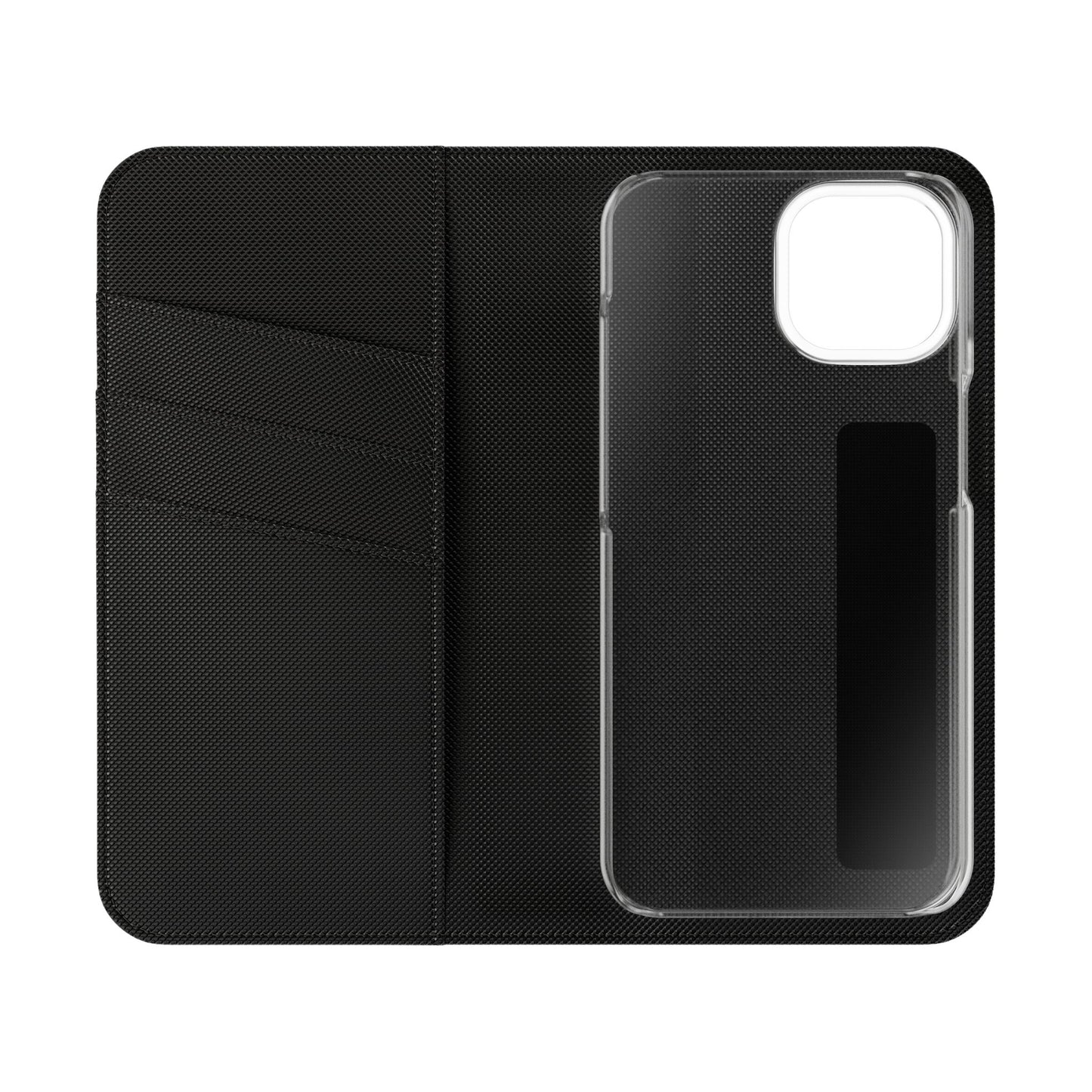 Custom Photo Flip Case — Personalized Wallet Phone Cover with Card Slots