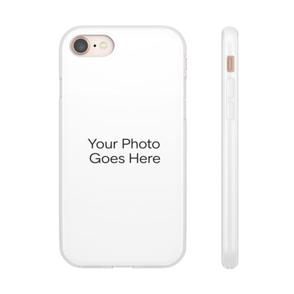 Custom Photo Phone Case — Slim Clear Flexible iPhone/Android Cover