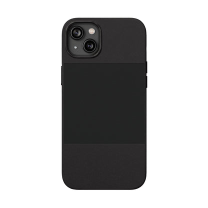 Engraved PU Leather Phone Case — Personalized Minimalist Protective Cover