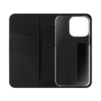 Custom Photo Flip Case — Personalized Wallet Phone Cover with Card Slots