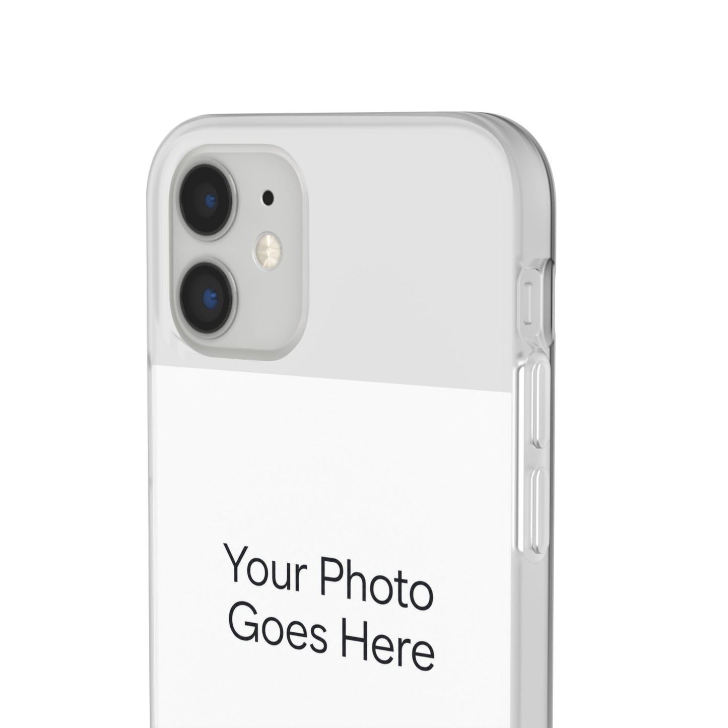 Custom Photo Phone Case — Slim Clear Flexible iPhone/Android Cover