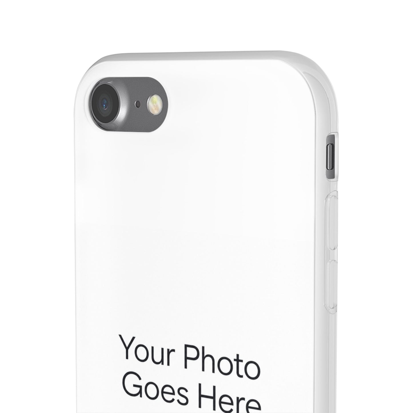 Custom Photo Phone Case — Slim Clear Flexible iPhone/Android Cover