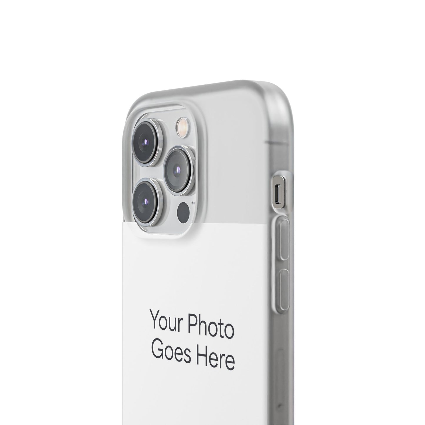 Custom Photo Phone Case — Slim Clear Flexible iPhone/Android Cover