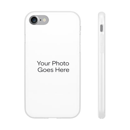 Custom Photo Phone Case — Slim Clear Flexible iPhone/Android Cover