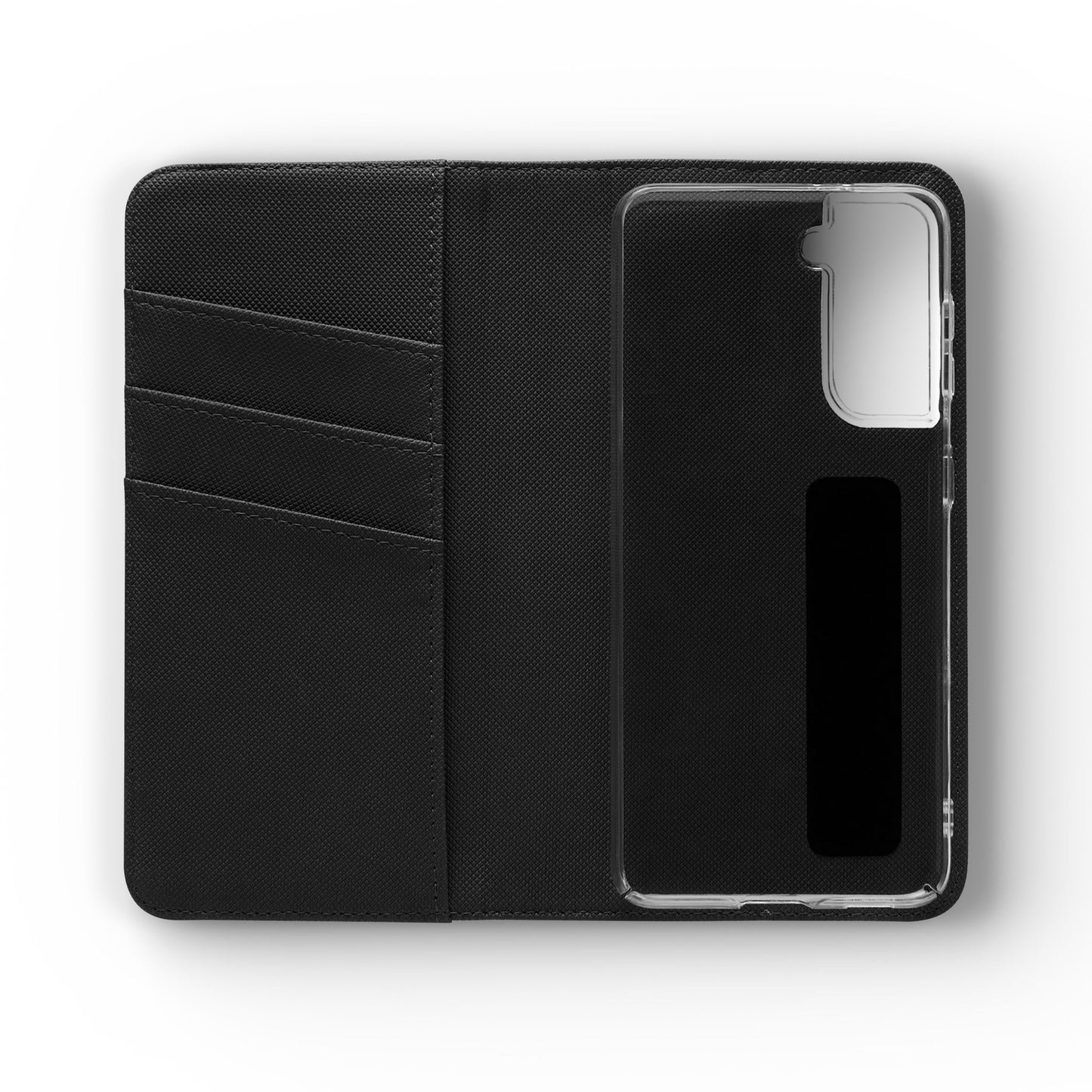 Custom Photo Flip Case — Personalized Wallet Phone Cover with Card Slots
