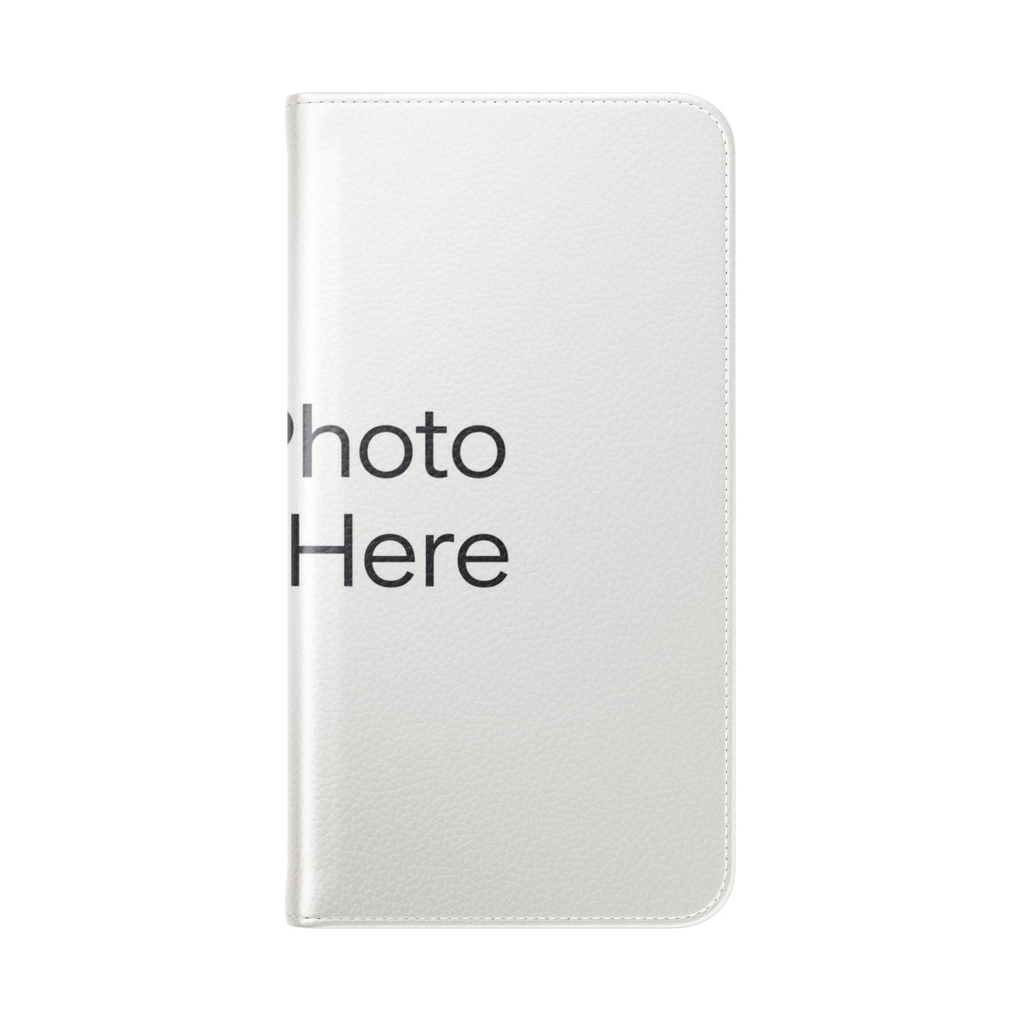 Custom Photo Flip Case — Personalized Wallet Phone Cover with Card Slots