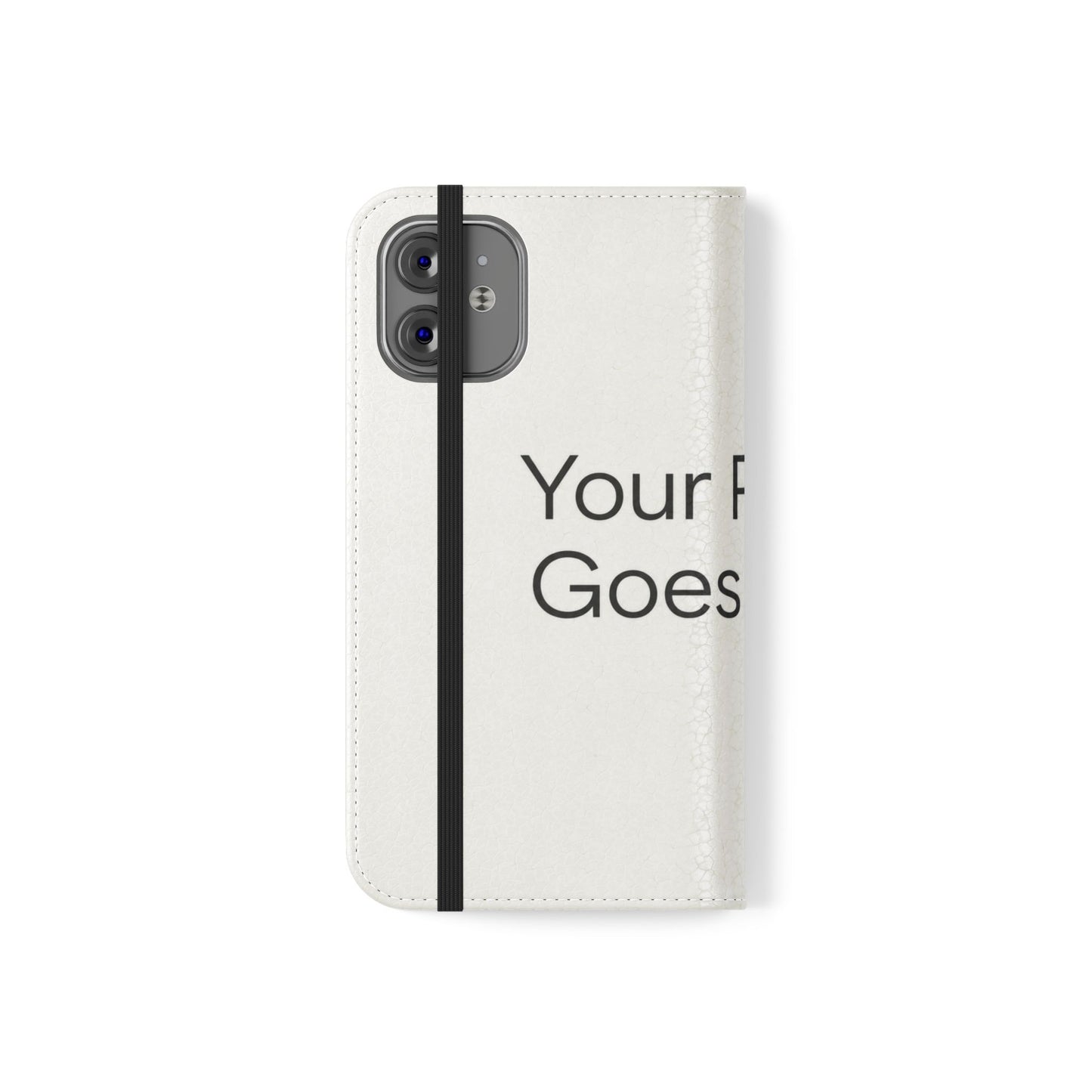Custom Photo Flip Case — Personalized Wallet Phone Cover with Card Slots