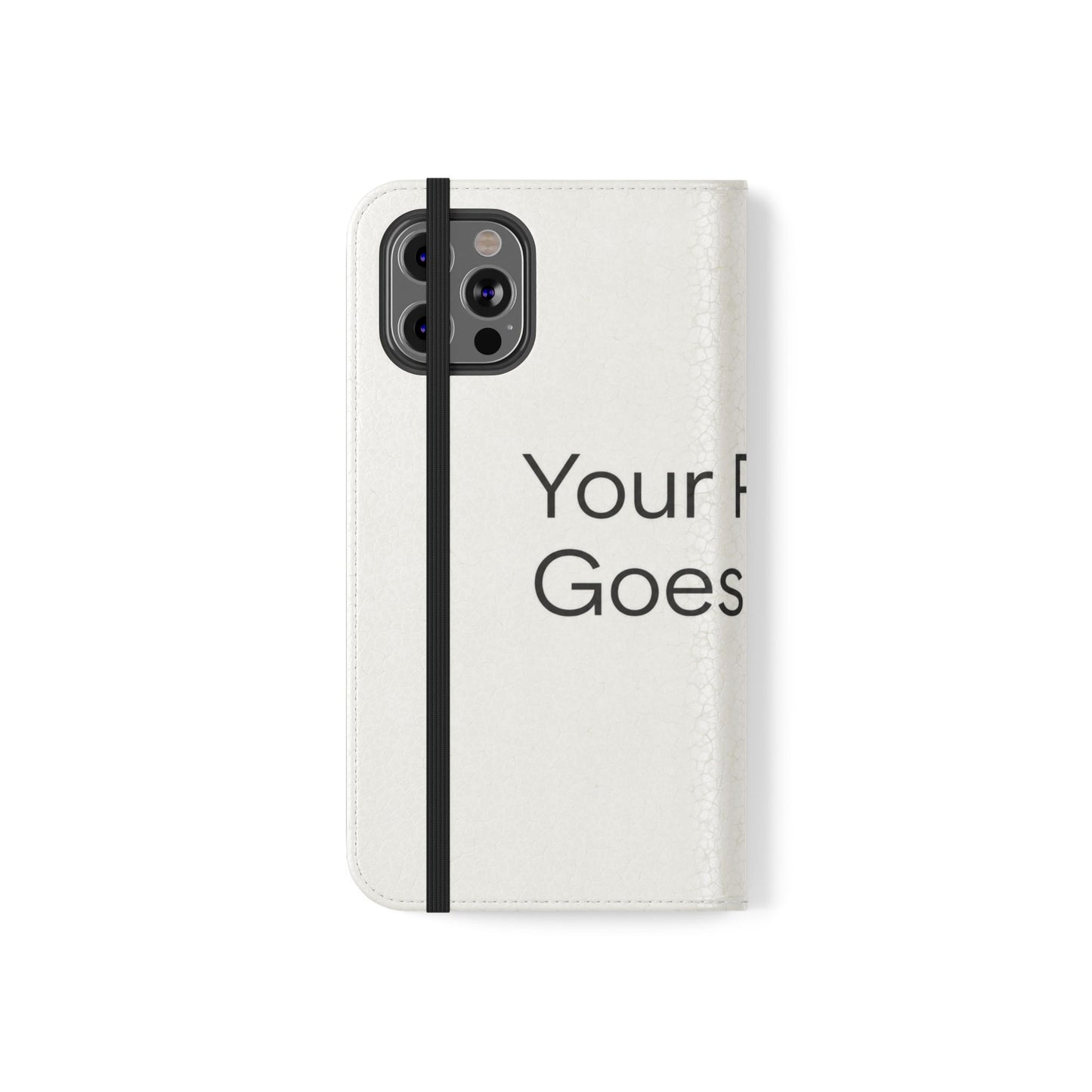 Custom Photo Flip Case — Personalized Wallet Phone Cover with Card Slots