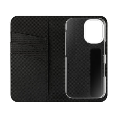 Custom Photo Flip Case — Personalized Wallet Phone Cover with Card Slots