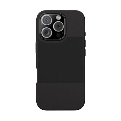 Engraved PU Leather Phone Case — Personalized Minimalist Protective Cover