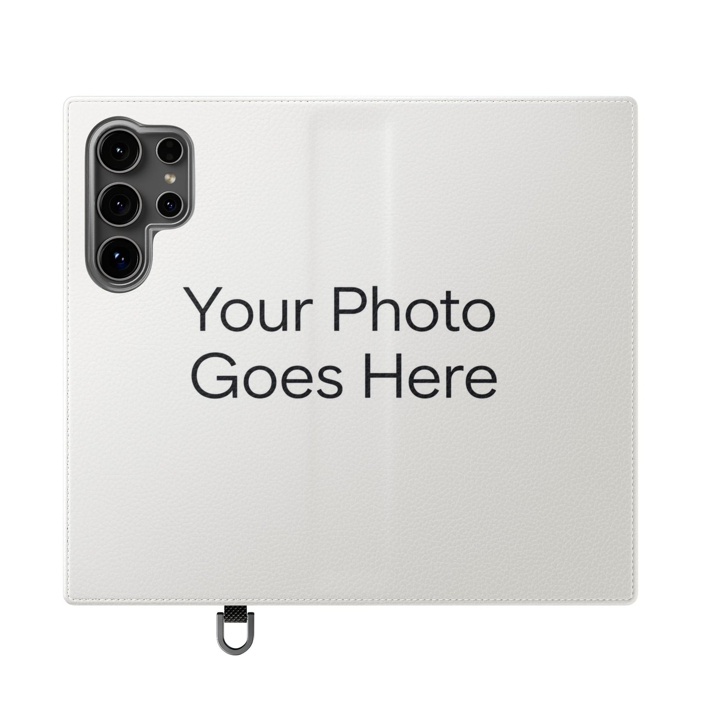 Custom Photo Flip Case — Personalized Wallet Phone Cover with Card Slots