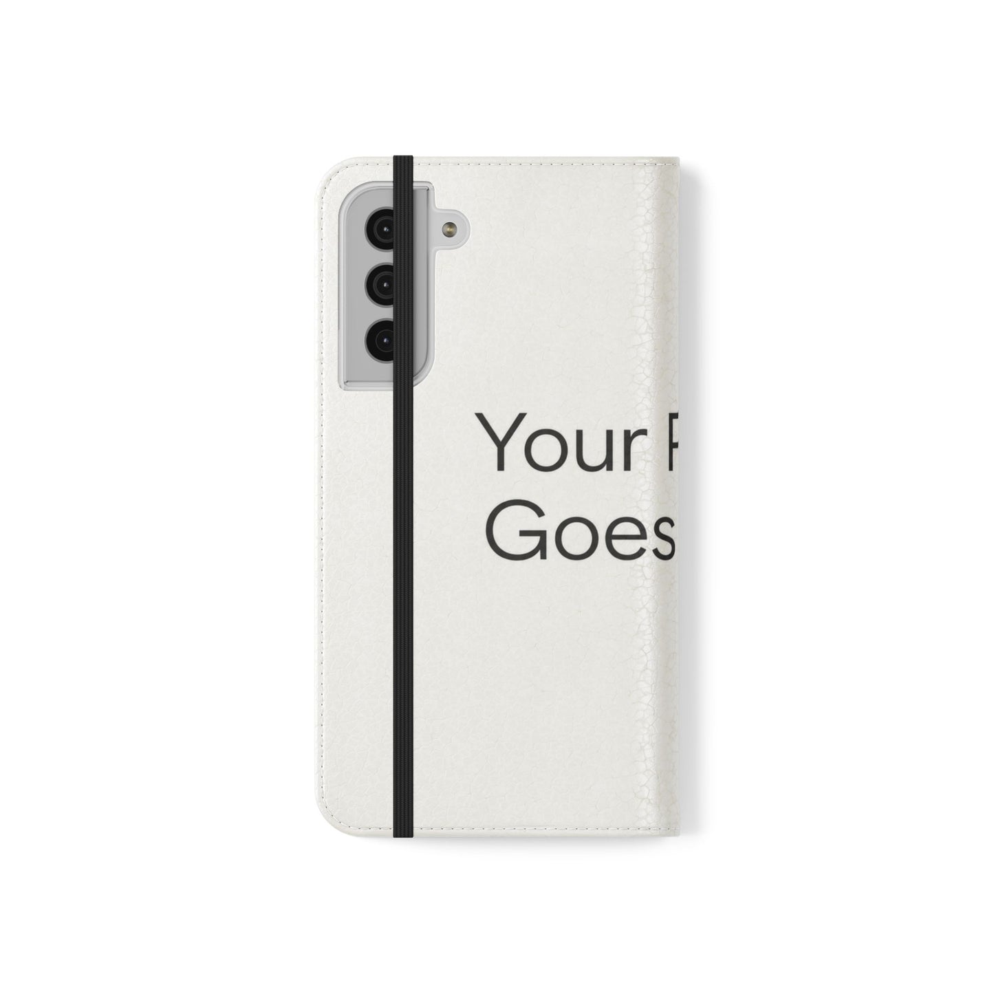 Custom Photo Flip Case — Personalized Wallet Phone Cover with Card Slots