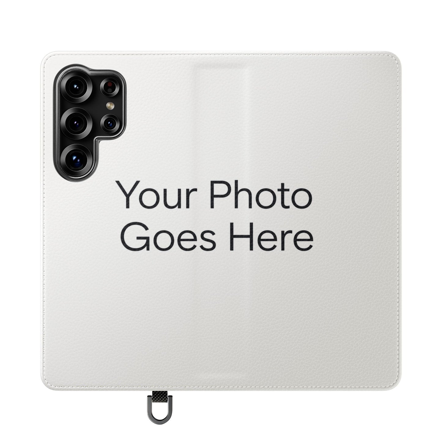 Custom Photo Flip Case — Personalized Wallet Phone Cover with Card Slots