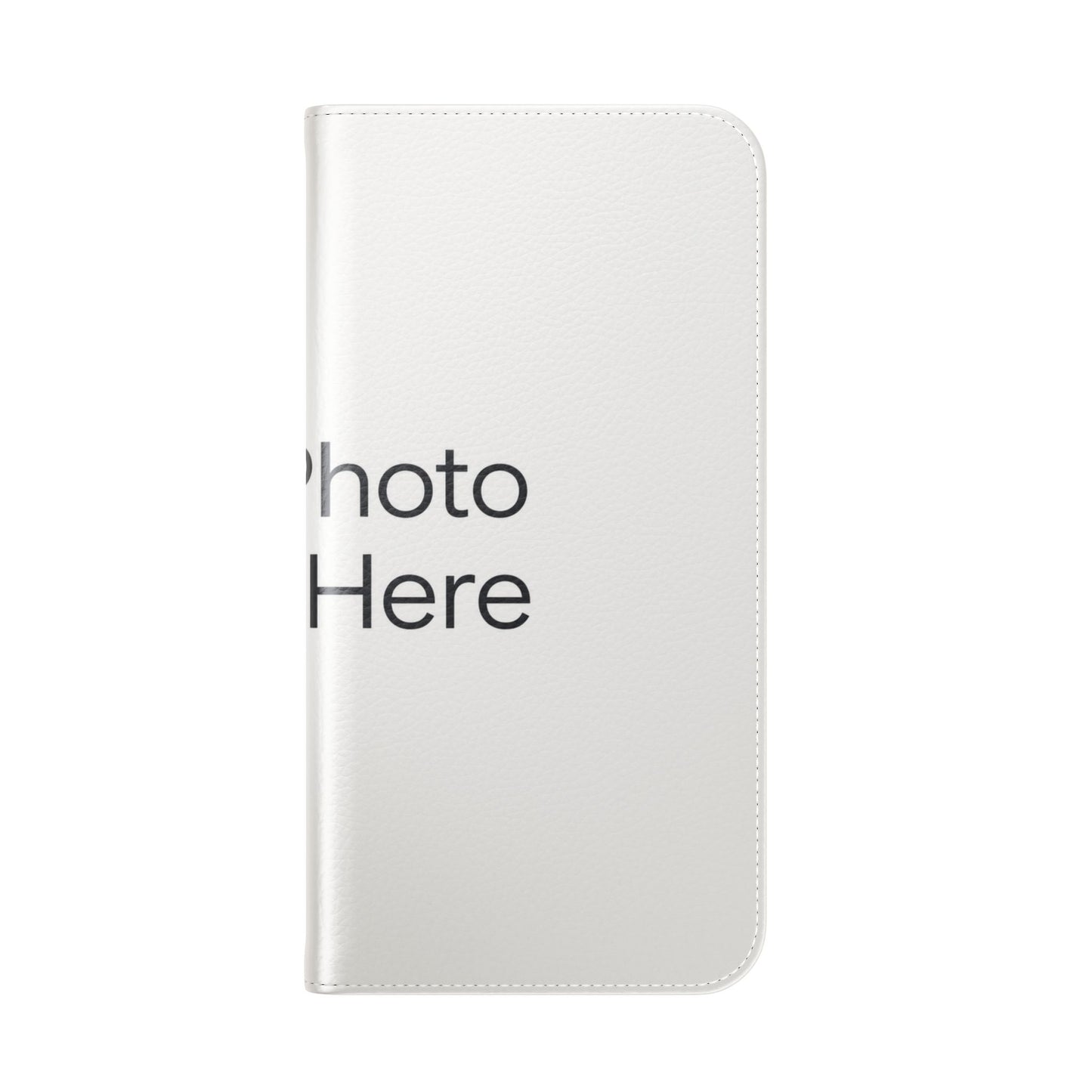 Custom Photo Flip Case — Personalized Wallet Phone Cover with Card Slots