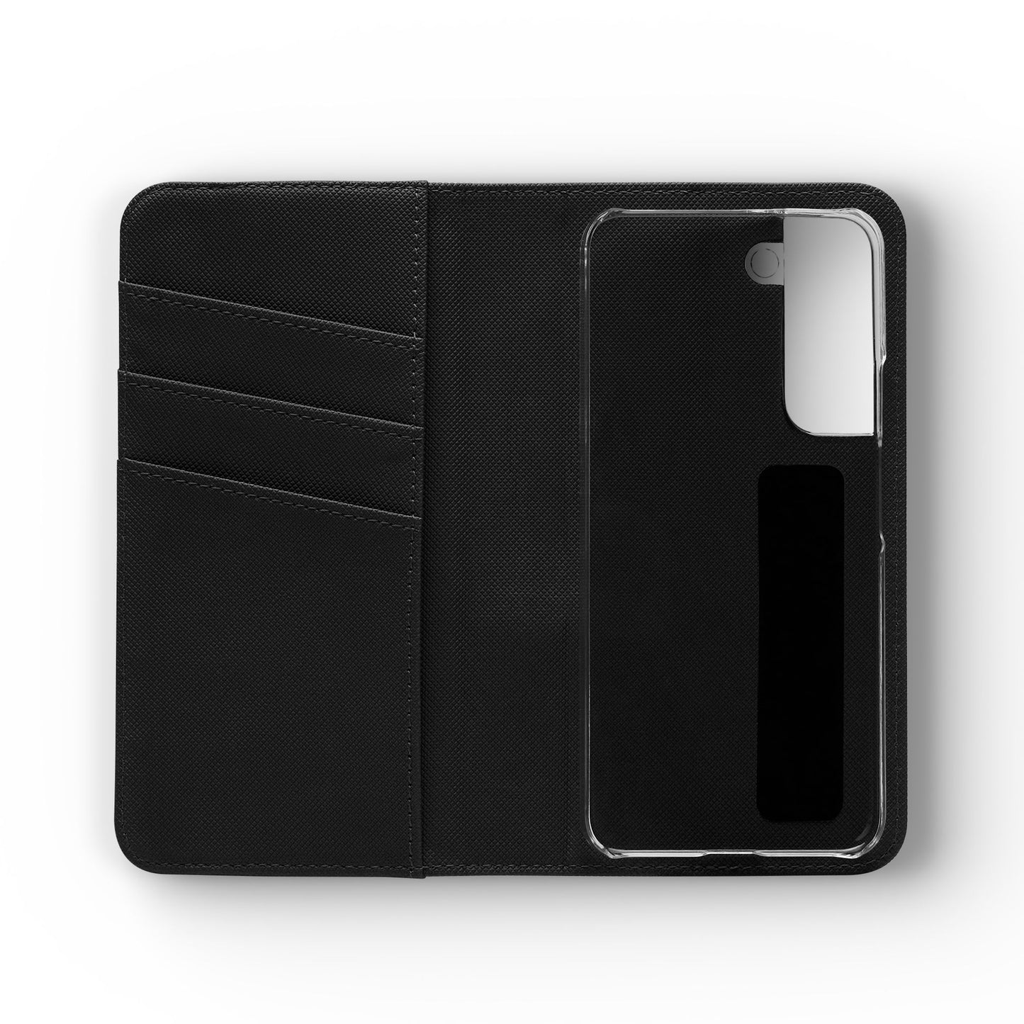 Custom Photo Flip Case — Personalized Wallet Phone Cover with Card Slots