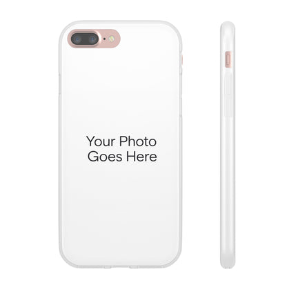 Custom Photo Phone Case — Slim Clear Flexible iPhone/Android Cover