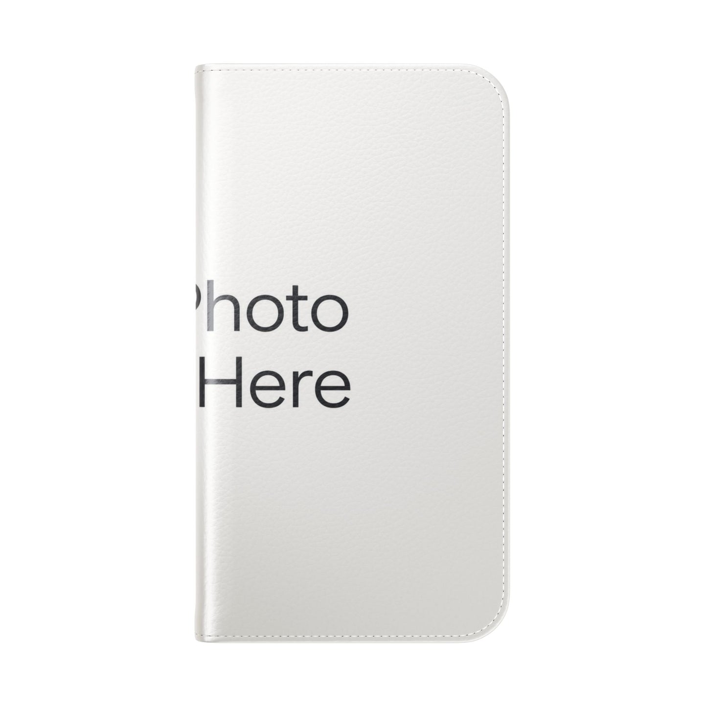 Custom Photo Flip Case — Personalized Wallet Phone Cover with Card Slots