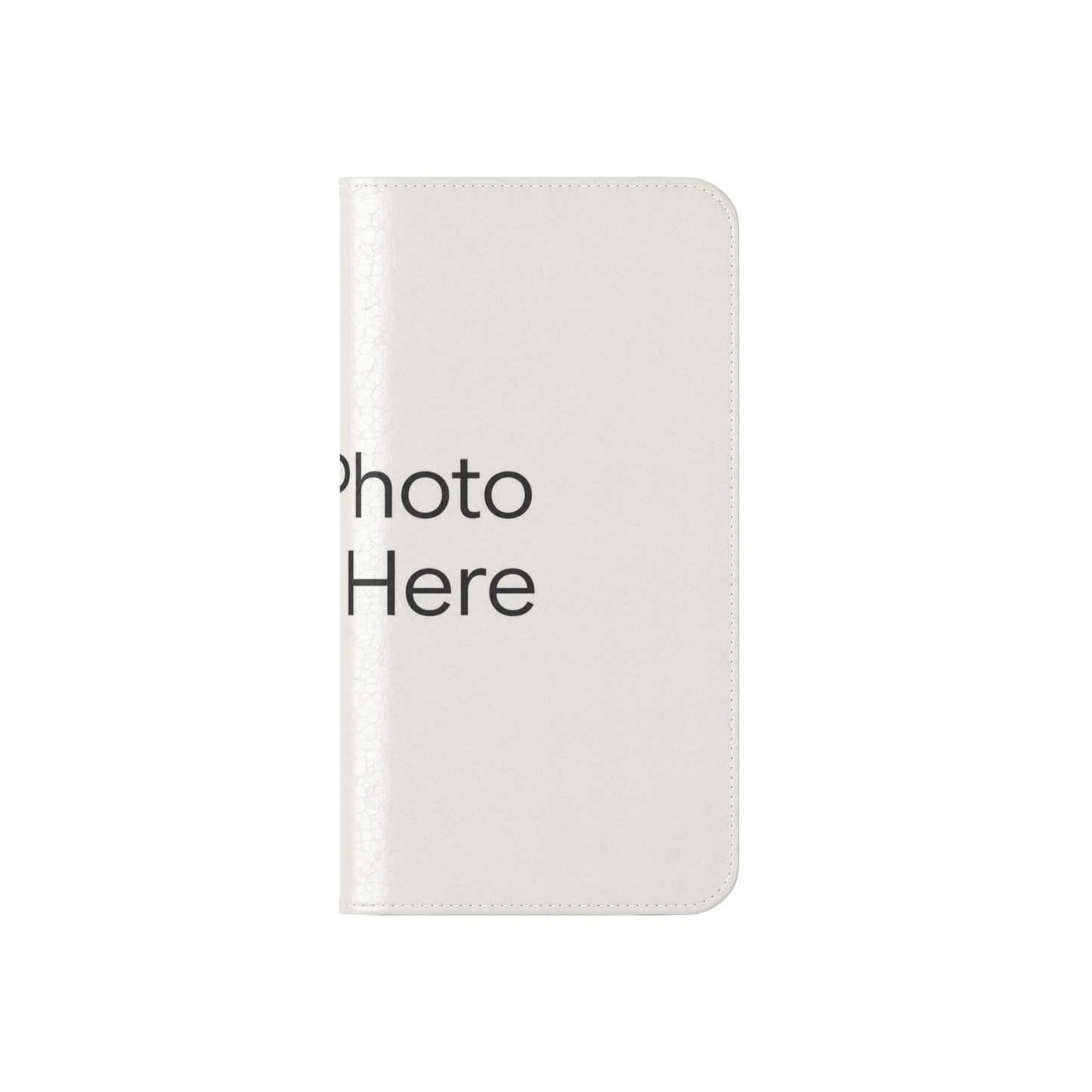 Custom Photo Flip Case — Personalized Wallet Phone Cover with Card Slots
